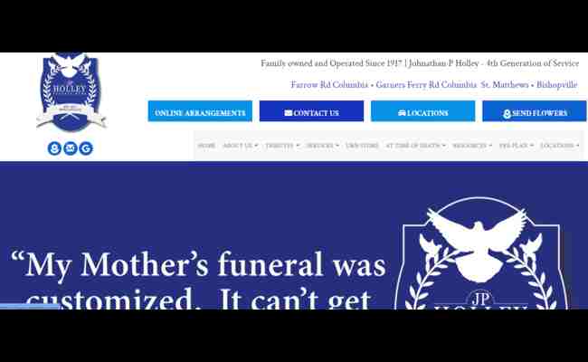 JP Holley Funeral Home Obituaries 2023 Best Info