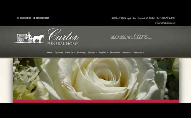 Carter Funeral Home Garland Nc 2023 Best Info