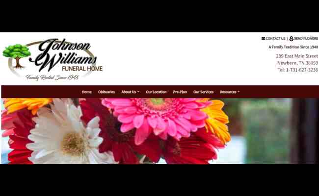 Johnson-Williams Funeral Home 2023 Best Info