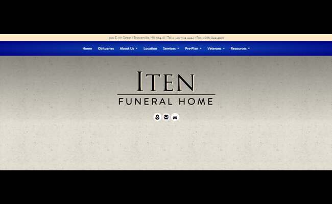 Iten Funeral Home Browerville Mn 2023 Best Info