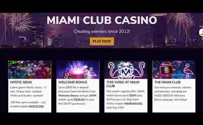 Miami Club Casino 2023 Best Info With Details