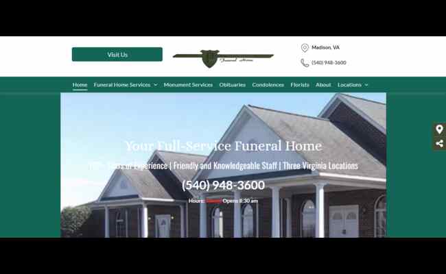Preddy Funeral Home Madison Va 2023 Best Info